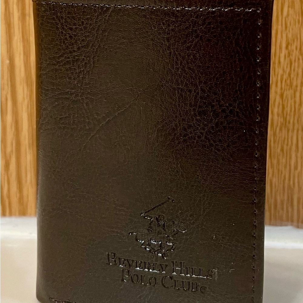 Beverly Hills Polo Club Black Leather Wallet